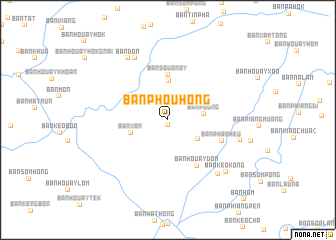 map of Ban Phouhông