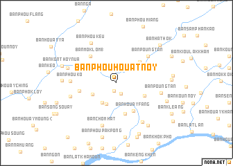 map of Ban Phouhouat-Noy