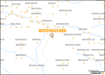 map of Ban Phoukabo