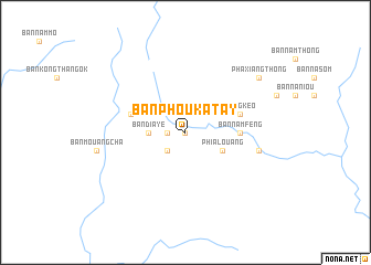 map of Ban Phoukatay