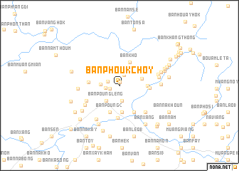 map of Ban Phoukchôy