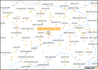 map of Ban Phoukèo