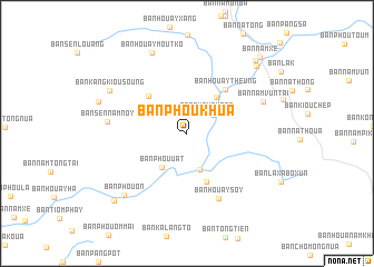 map of Ban Phoukhua