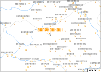 map of Ban Phou Koui