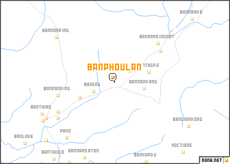 map of Ban Phoulan