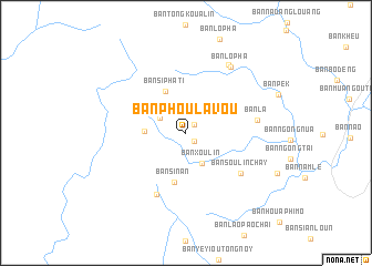 map of Ban Phoulavou