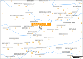 map of Ban Phoulôm
