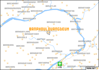 map of Ban Phoulouangdeum