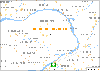 map of Ban Phoulouang-Tai