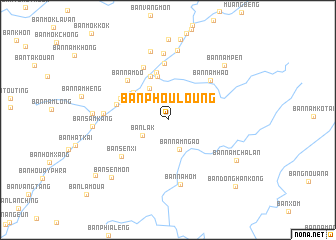 map of Ban Phouloung