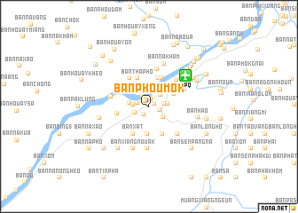 map of Ban Phoumok