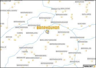 map of Ban Phoumon