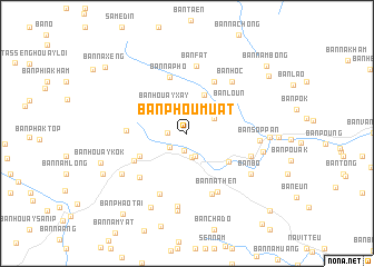 map of Ban Phoumuat