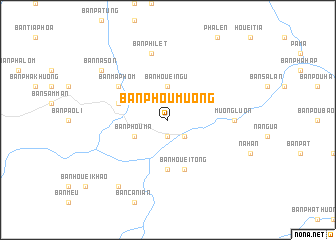 map of Bản Phou Muong