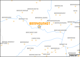 map of Ban Phou Nhot