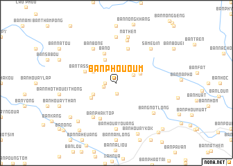 map of Ban Phou Oum