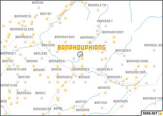 map of Ban Phou Phiang