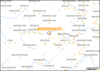 map of Ban Phoupiat