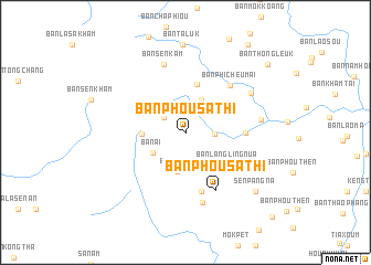 map of Ban Phousathi