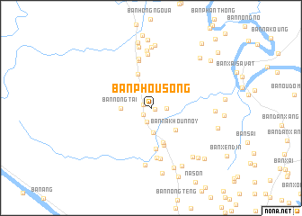 map of Ban Phou Song