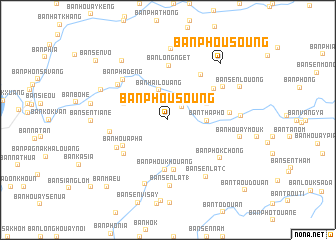 map of Ban Phousoung