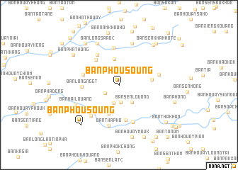 map of Ban Phousoung