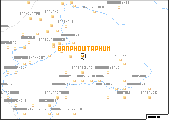 map of Ban Phoutaphum