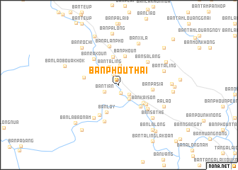 map of Ban Phouthai