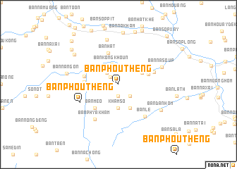 map of Ban Phou Théng