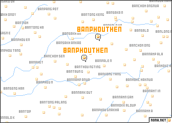 map of Ban Phouthèn