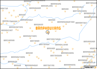 map of Ban Phouxang