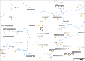 map of Ban Phou