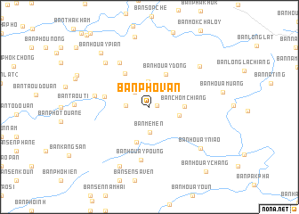 map of Ban Phovan