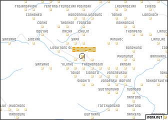 map of Bản Pho