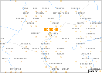 map of Bản Pho