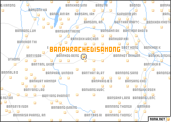 map of Ban Phra Chedi Sam Ong