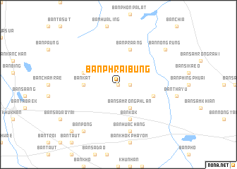 map of Ban Phrai Bung