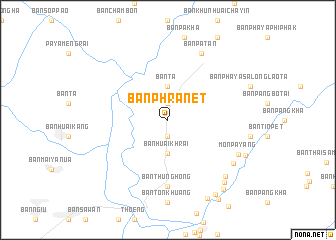 map of Ban Phra Net