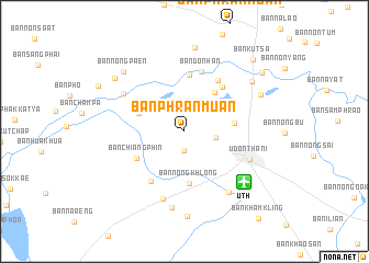 map of Ban Phran Muan