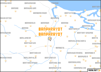 map of Ban Phra Yot