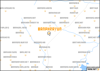 map of Ban Phra Yun