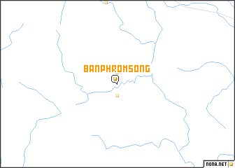 map of Ban Phrom Song