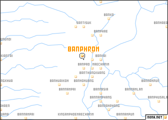 map of Ban Phrom