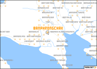 map of Ban Phrong Chak