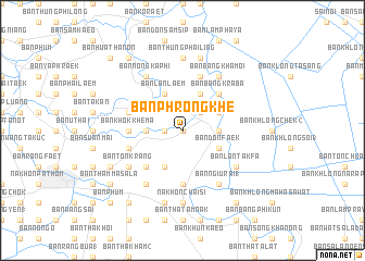 map of Ban Phrong Khe