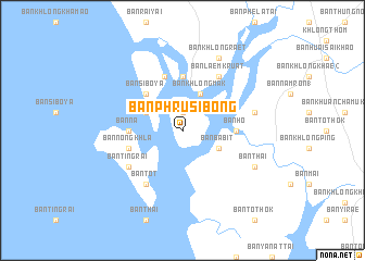 map of Ban Phru Si Bong