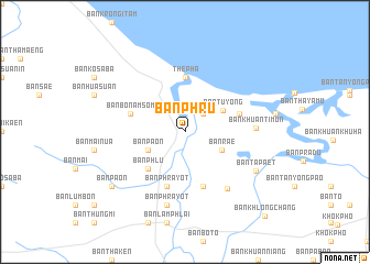 map of Ban Phru