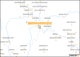 map of Ban Phu Ma Miong