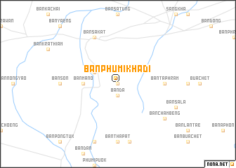 map of Ban Phumikhadi