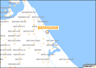 map of Ban Phum Wa